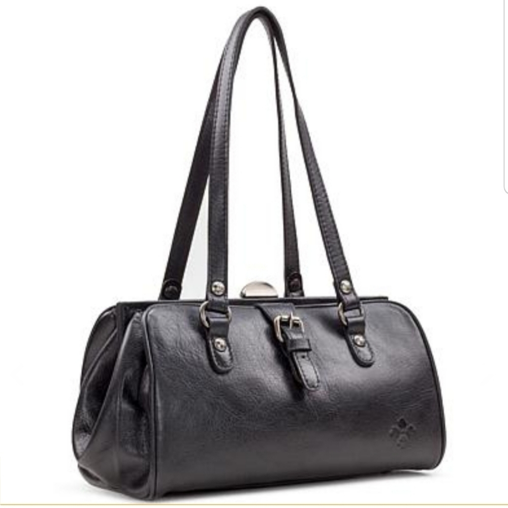 Patricia Nash Corsica Double Buckle Frame Bag
